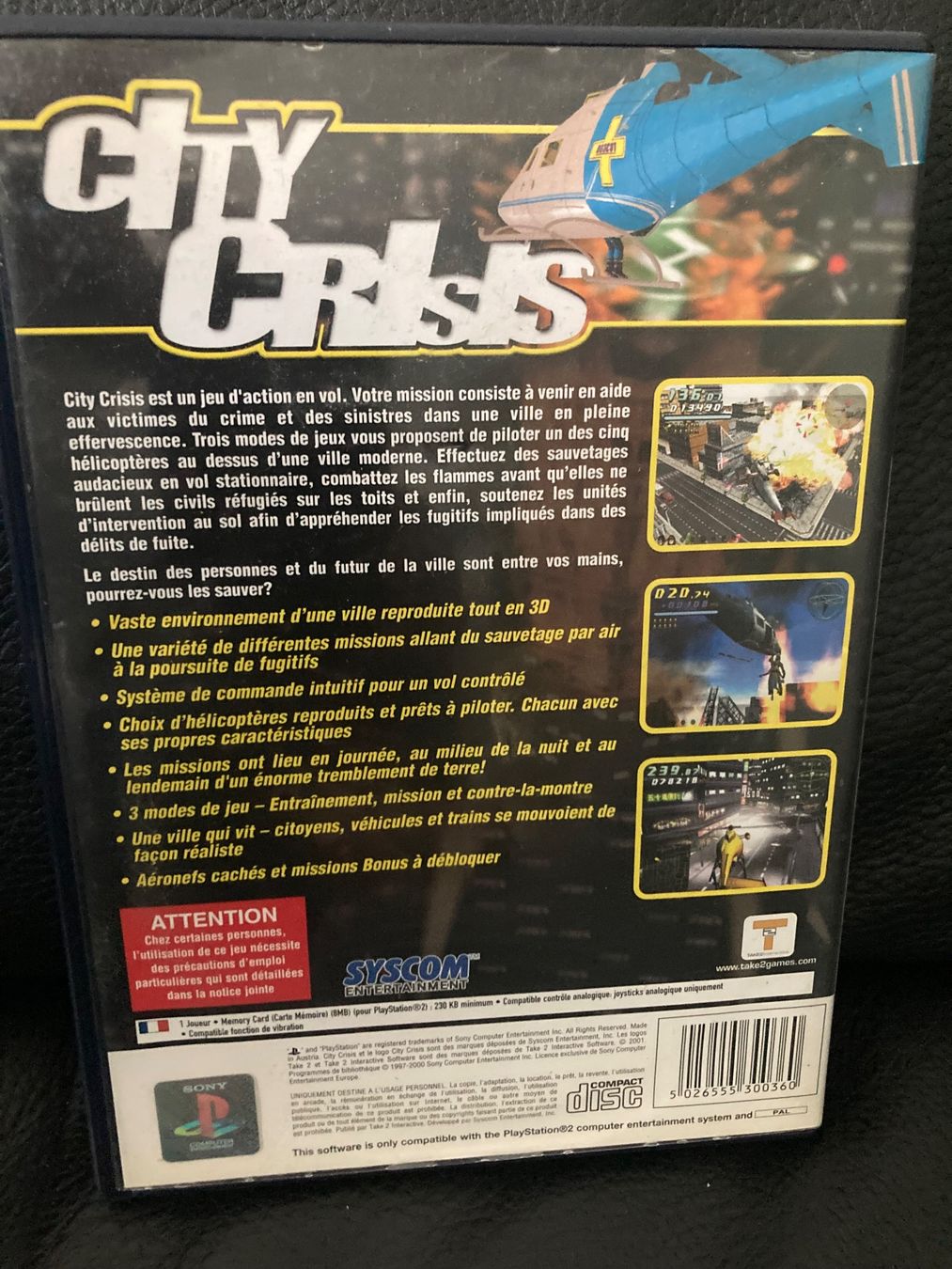 Giochi: City Crisis PS2 Spiel – Usato da Bern venduto da TotheMoonnn 1