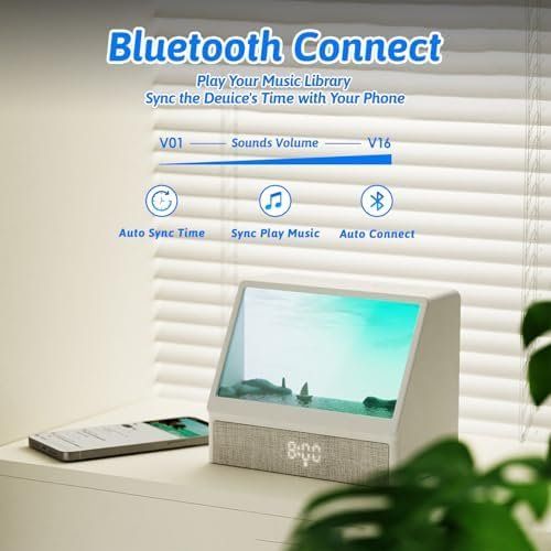 Réveils: Tageslichtwecker Wecker Digital Bluetoot Bluetooth White – Neuf avec emballage d'origine à Hundwil par Stallone6 6