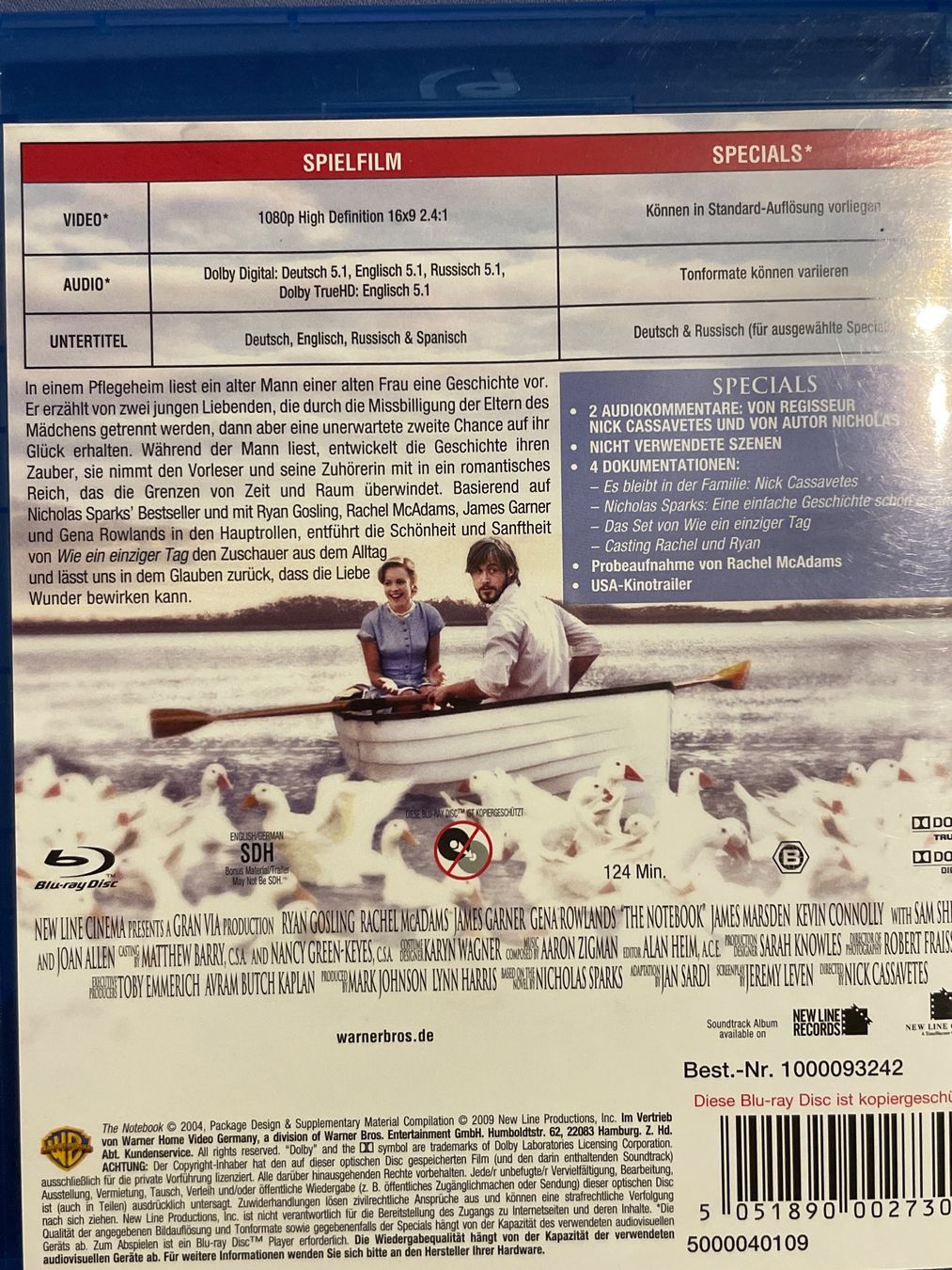 Alle DVDs: Wie ein einziger Tag  (2004) – Neu (gemäss Beschreibung) aus Waldenburg von Gonzo8 1