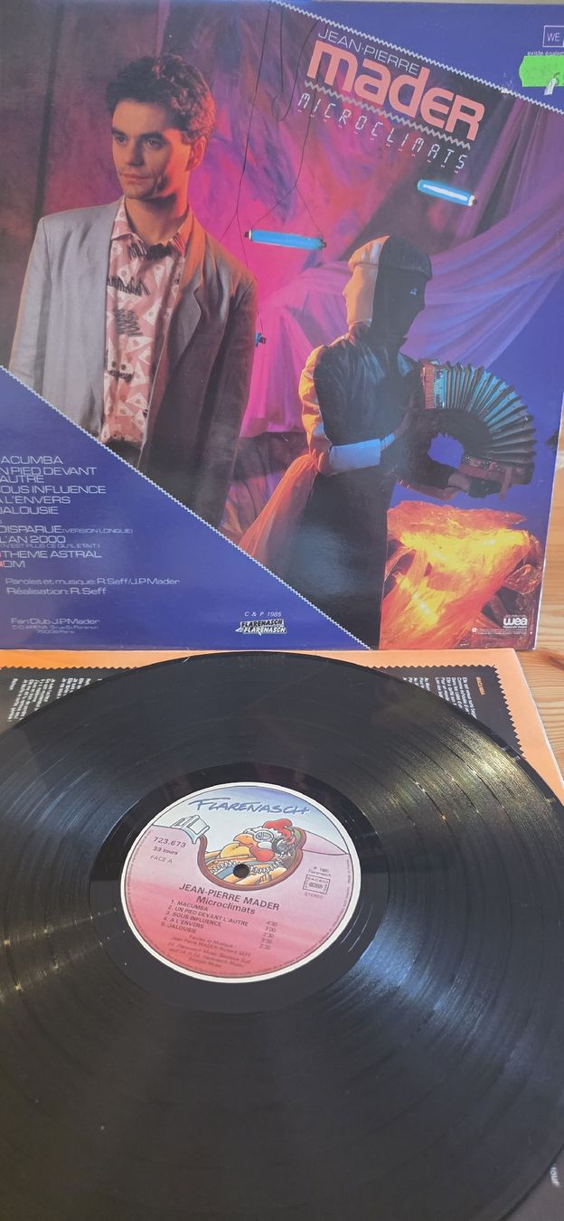Dischi in vinile: Jean-Pierre Mader - Microclimats Vg,Vg – Usato da Yvonand venduto da RF-VINYL 3