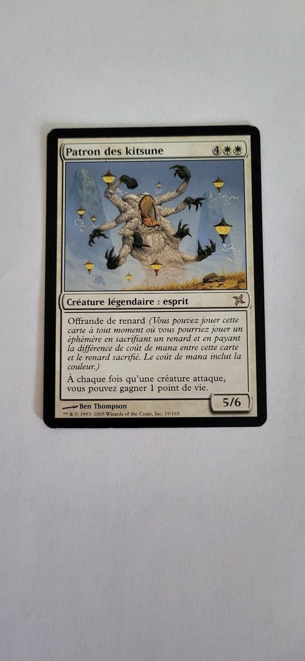 Magic The Gathering Carte collezionabili: MTG – Patron des kitsune – Usato da Münsingen venduto da Heroism2010