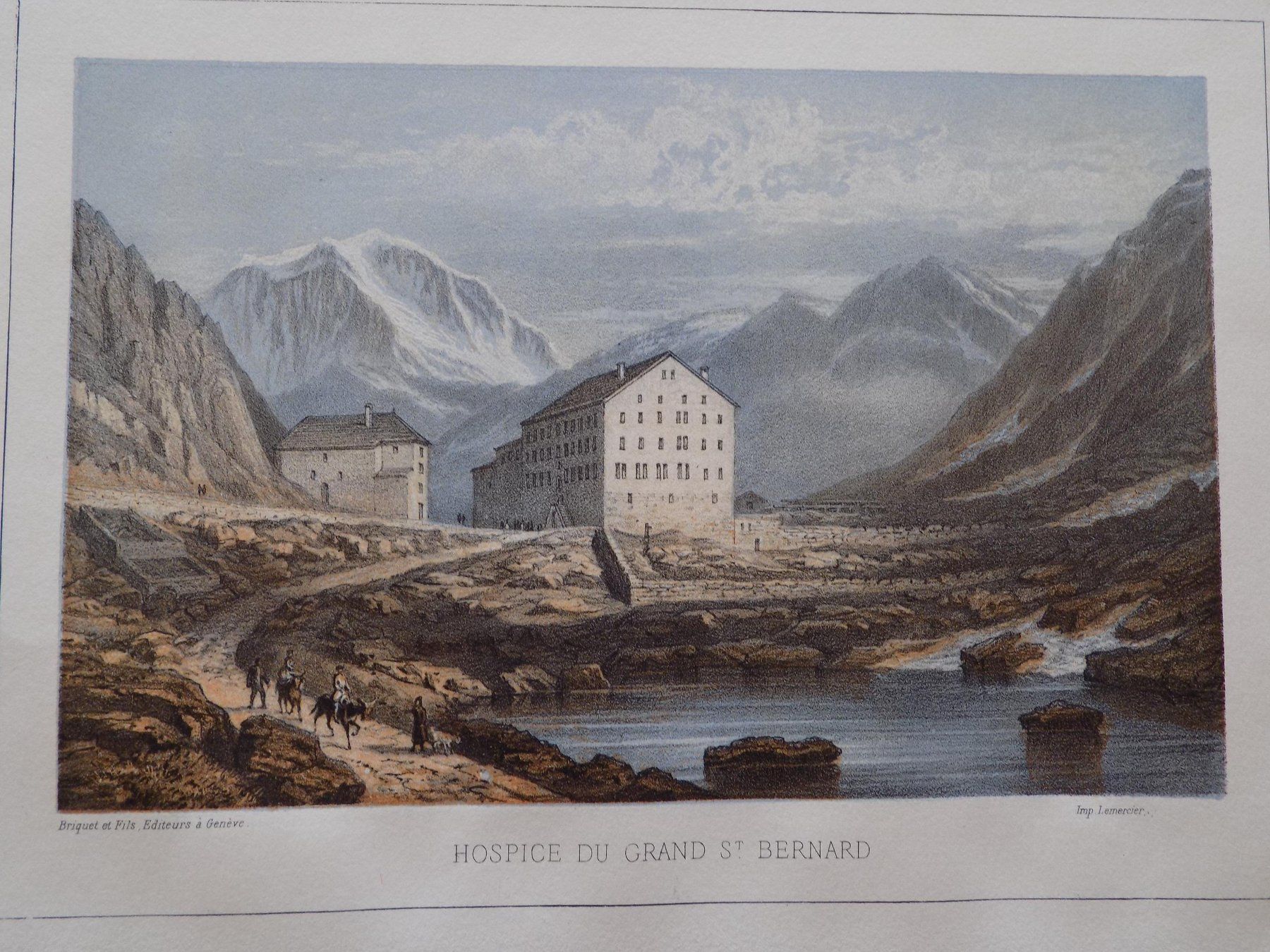 Incisioni: St. Bernhard getönt – Usato da Risch venduto da Antikfee 6