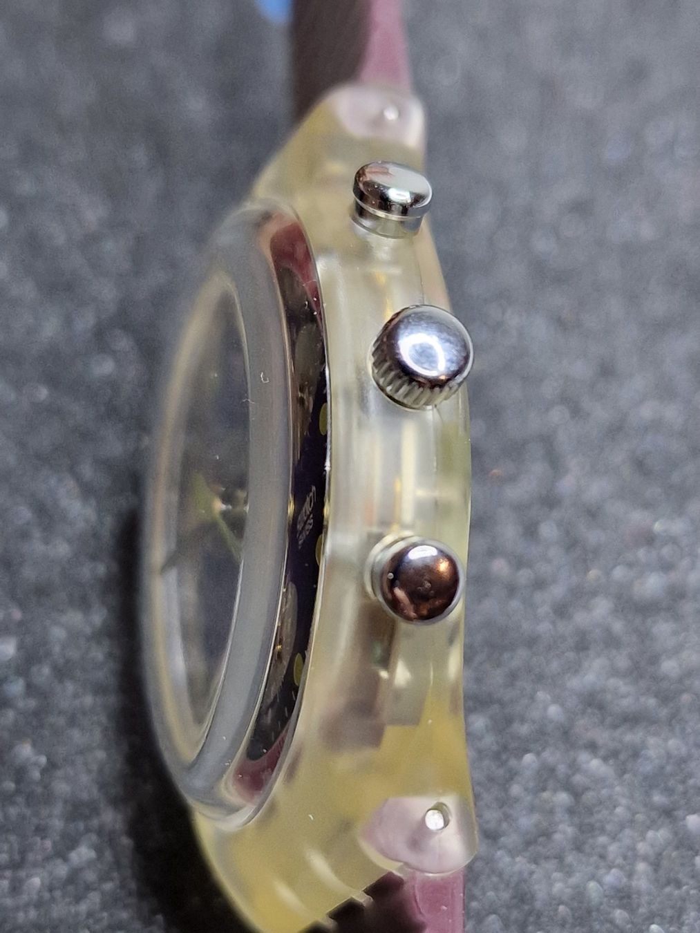 Swatch Uhren: Swatch. Ref. SCK 101 "Blue Chip" 38mm – Neu und originalverpackt aus Bülach von  3