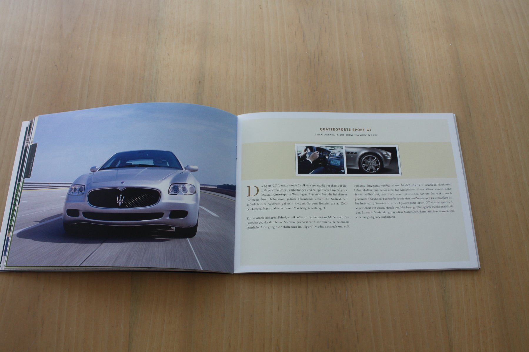 Maserati Documenti: Maserati Presse Prospekt und CD  Genf 2006 – Usato da Wikon venduto da erwin400 4
