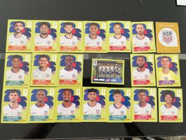 Panini WM 2026 USA Fussballsticker vollständig