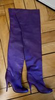 Overknee Stiefel lila