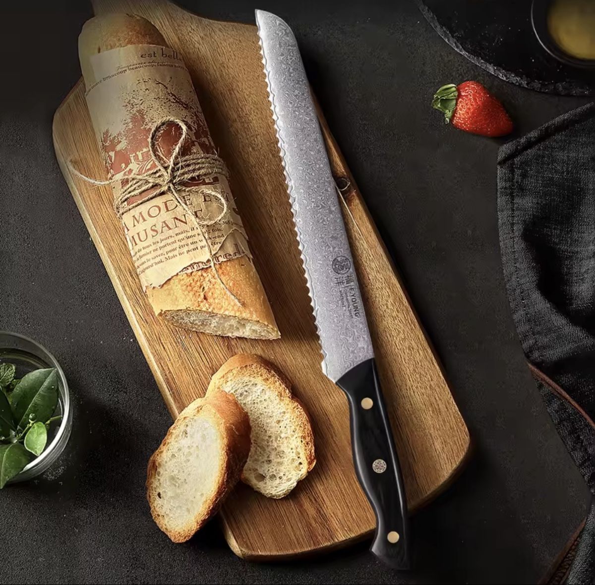 Coltelli da cucina: Brotmesser – Nuovo e nell'imballaggio originale da Arbon venduto da clothes187
