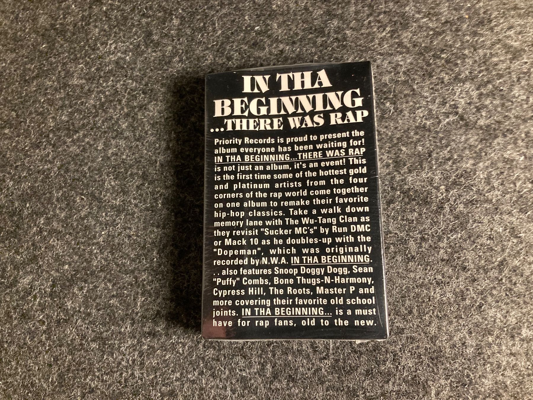Musicassette: Various - In Tha Beginning...There Was Rap (MC) – Nuovo e nell'imballaggio originale da Fribourg venduto da Karushi
