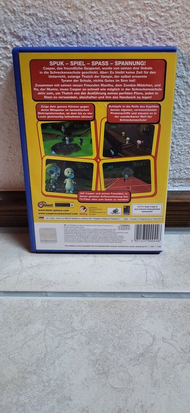 Sony Giochi: PS2 Spiel – Caspers Schreckensschule – Usato da Münsingen venduto da Heroism2010 1