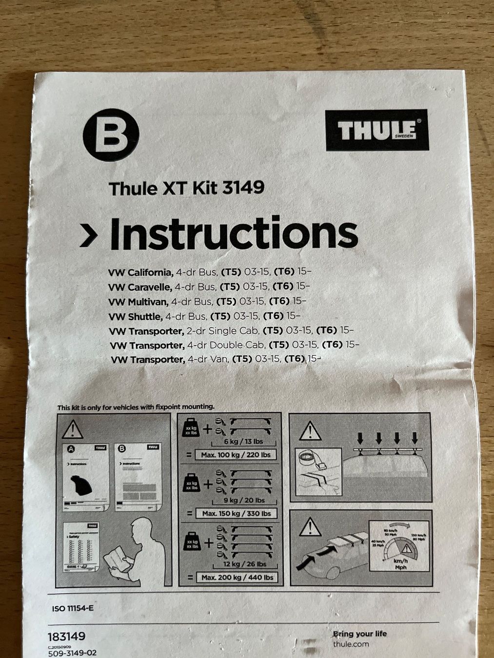 Thule Barres de toit: THULE WingBar Evo 135 – D'occasion à Muhen par mspili 4