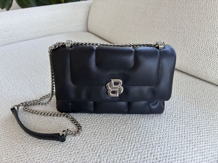 Handtasche Boss dunkelblau gesteppt