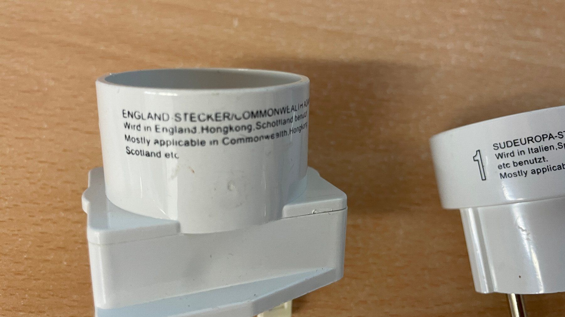 Unità & Adattatore: Reise Travel Adapter Set 5-teilig – Usato da Glattfelden venduto da cybermaxx 6