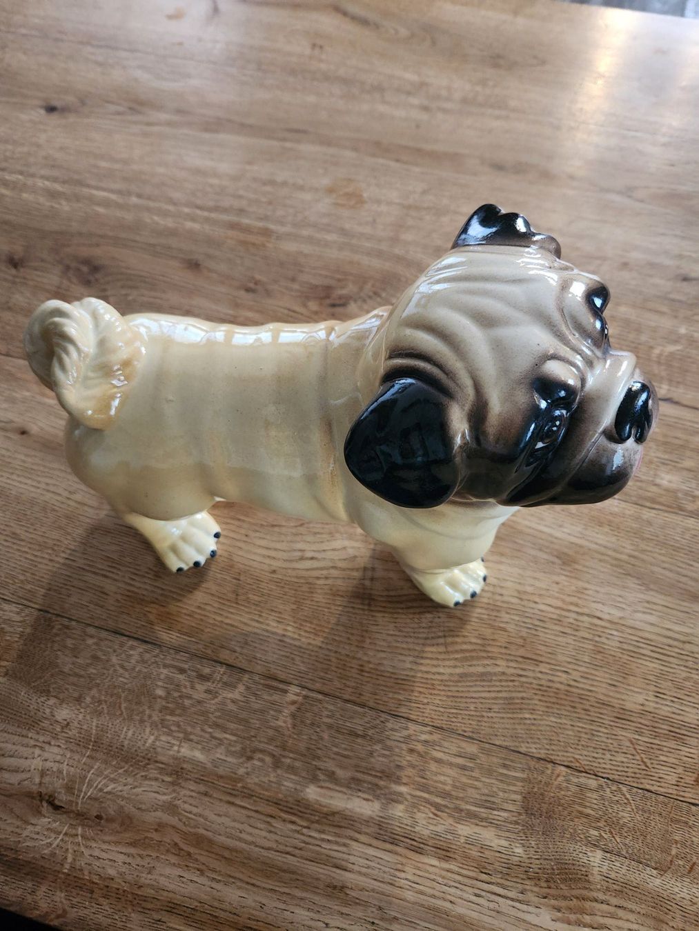 Figuren: Hund / Mops Deko, Vintage – Gebraucht aus Fanas von Rurero03 2