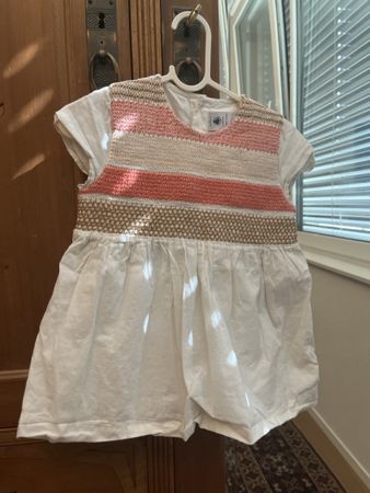 Robe fille petit bateau 