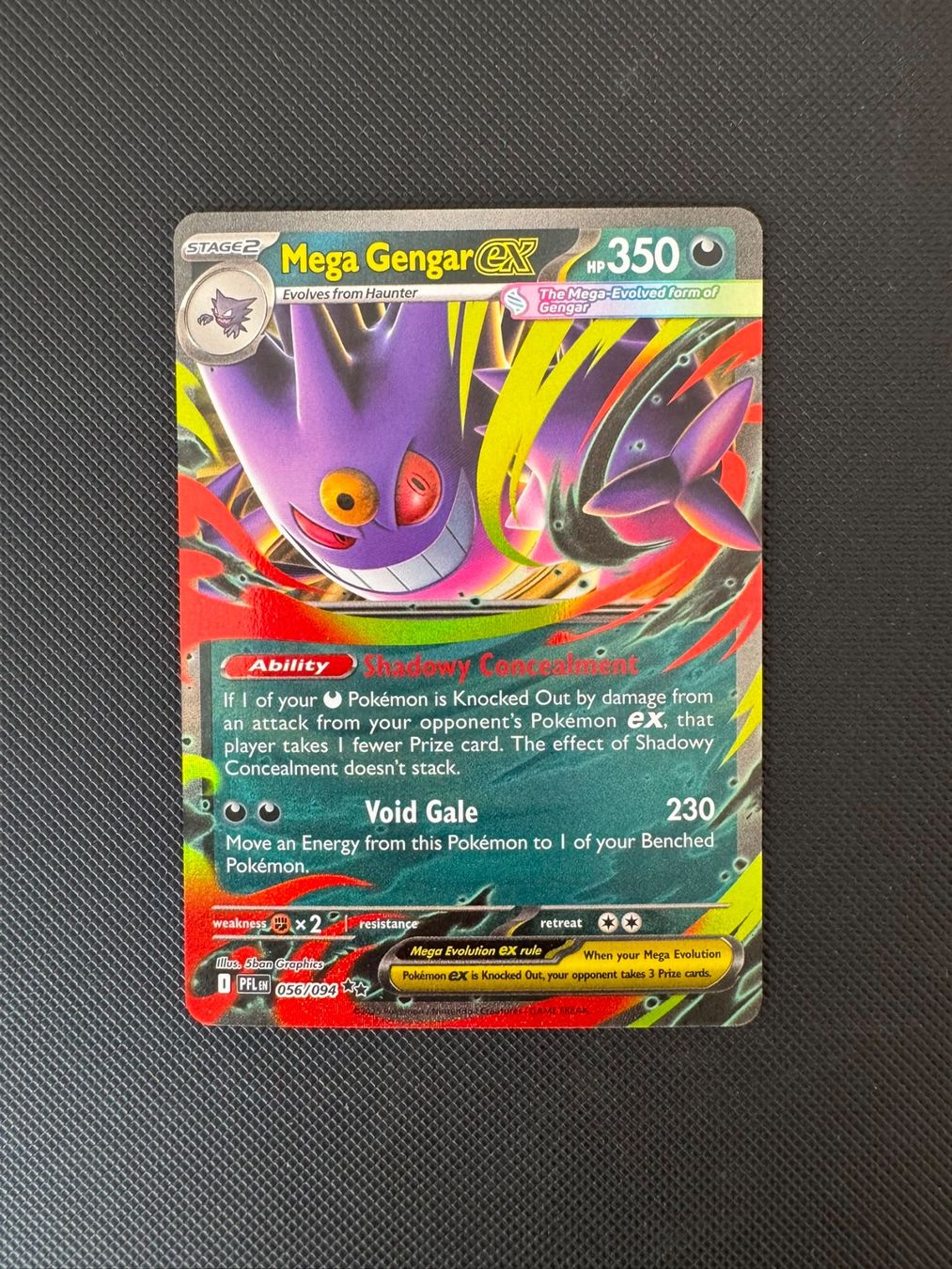 Pokémon Carte collezionabili: Pokémon Mega Gengar ex 056/094 – Usato da Seuzach venduto da provenzano18