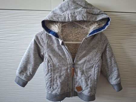 Kinderjacke, gefüttert, Grösse 80