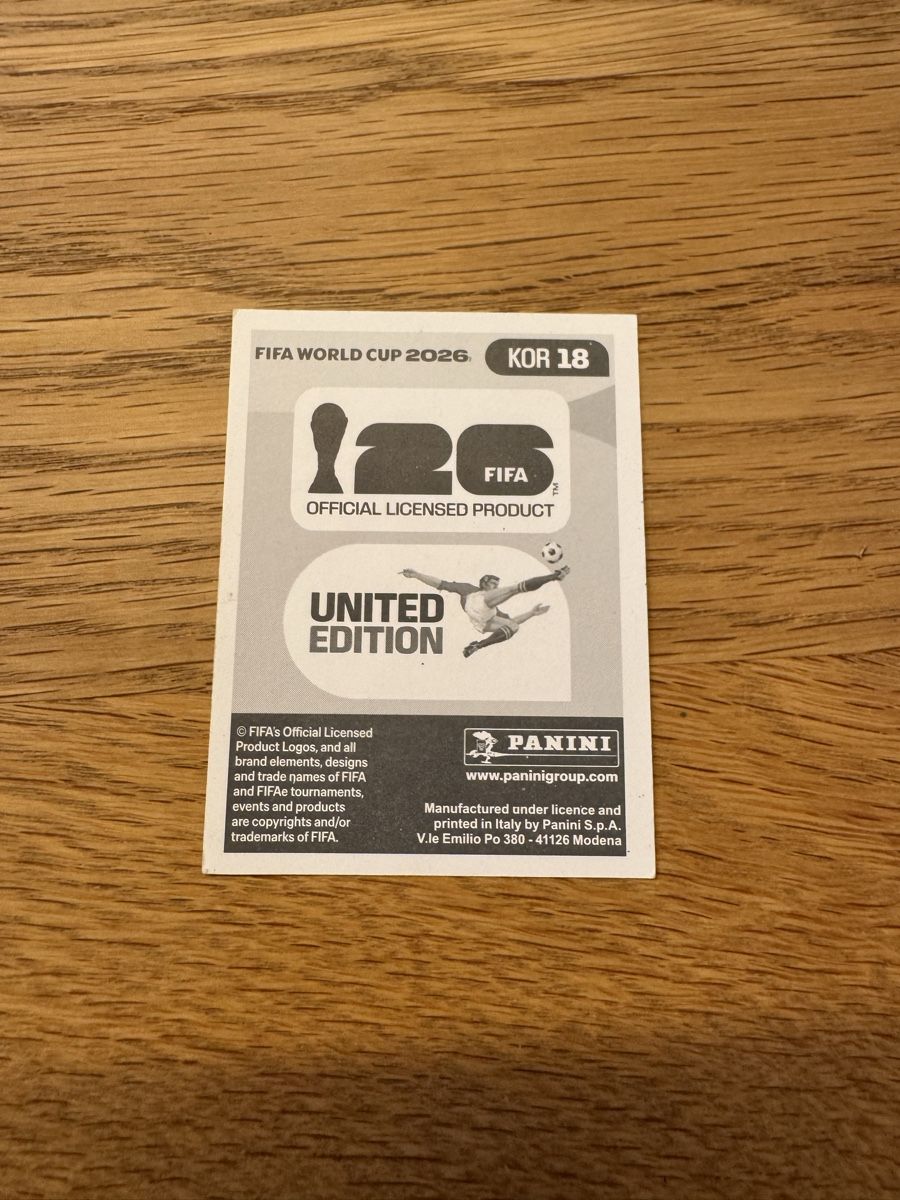 Panini Carte collezionabili: Panini Heungmin Son KOR 18 – Nuovo (secondo la descrizione) da Aesch ZH venduto da Wegelin 1