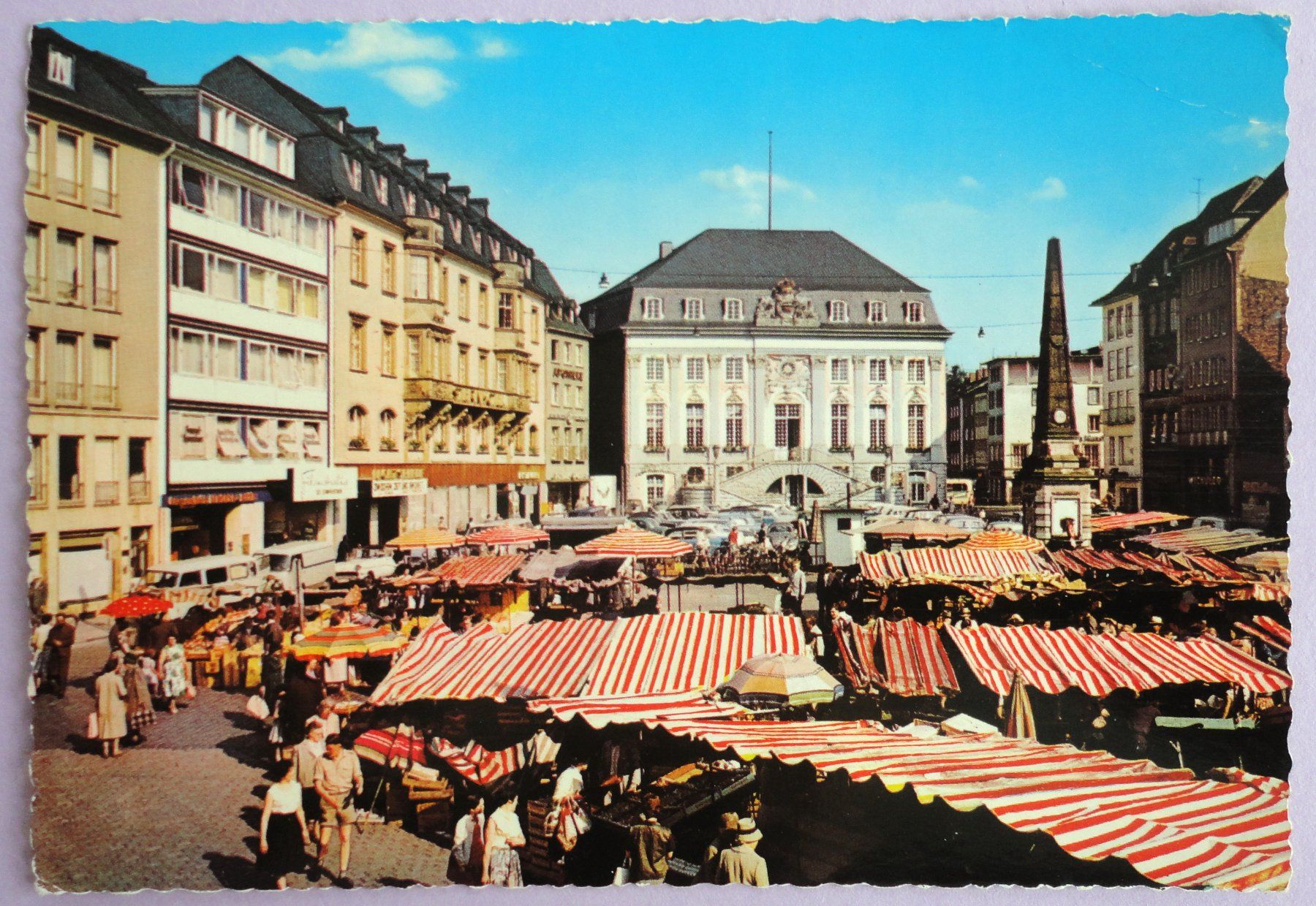 Cartoline postali: Bonn, Marktplatz – Difettoso da Fétigny venduto da Billy2miny