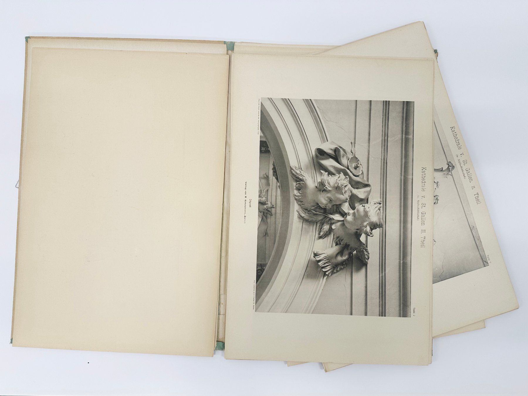 Libri: Die Kathedrale in St. Gallen, Antike Mappe, 1928 – Usato da St. Gallen venduto da winona04