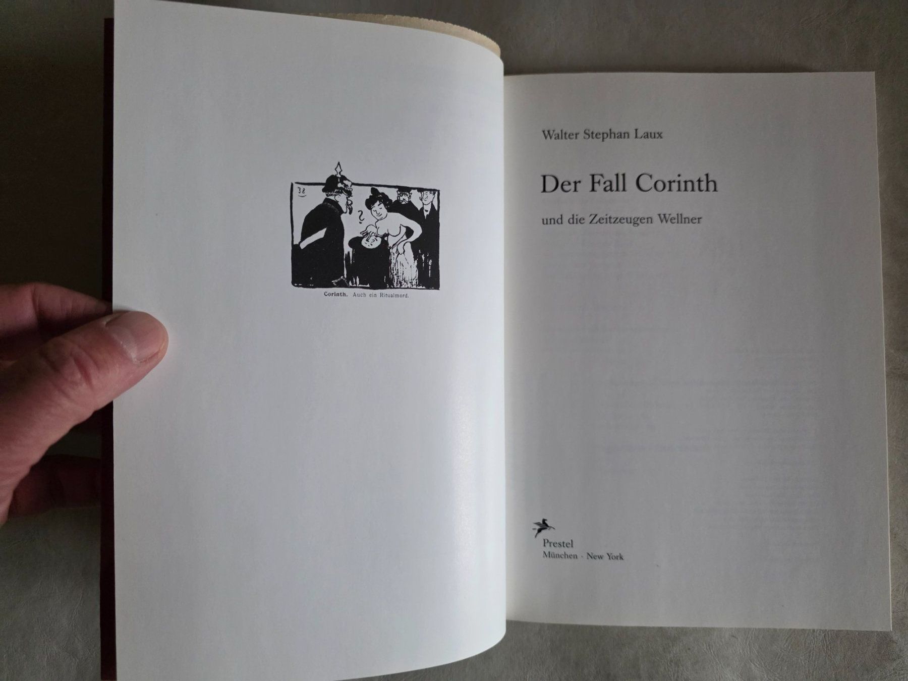 Libri: Walter Stephan Laux - Der Fall Corinth - 1997 – Usato da Walterswil BE venduto da Lonitti 6