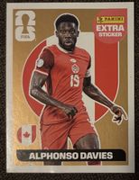 Seltene GOLD Extra Sticker von Alphonso Davies