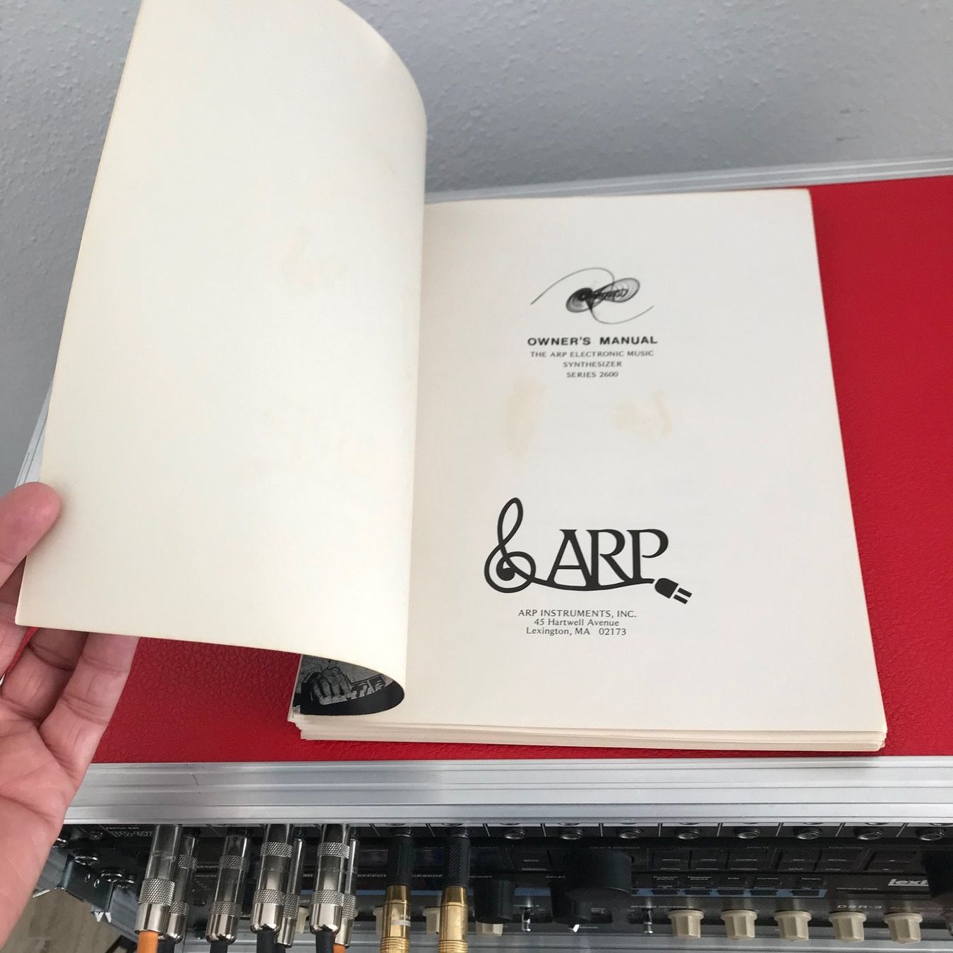 Documenti: ARP 2600 Original owners manual, 1970s – Usato da Ascona venduto da Moltoganzo 2