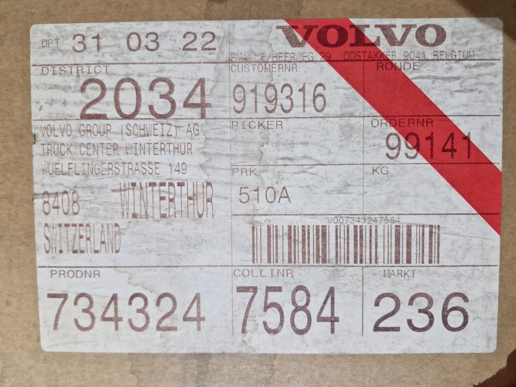 Volvo Scheinwerfer: Frontscheinwerfer NEU, LKW Volvo FMX, Jg. 04.2015 – Neu und originalverpackt aus Rikon im Tösstal von Chrico25 3
