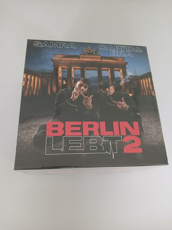 Capital Bra & Samra Berlin lebt 2 - Limited Deluxe Box NEU (Neu und ...
