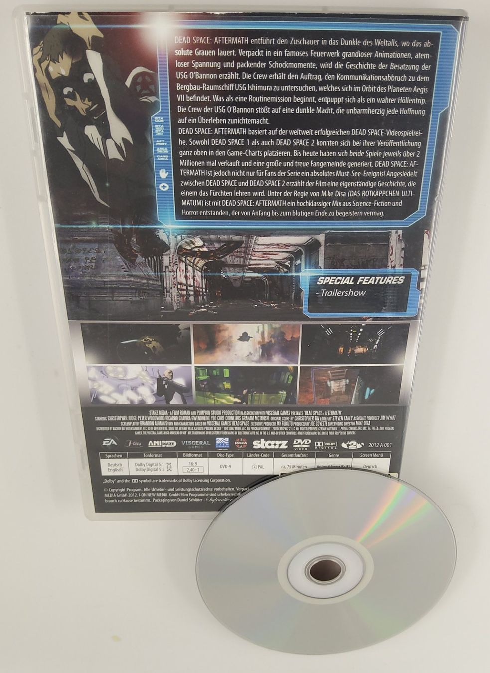 Tutti i DVDs: DVD Dead Space Aftermath Uncut Edition gebraucht – Usato da Winterthur venduto da eob_fw5j 1