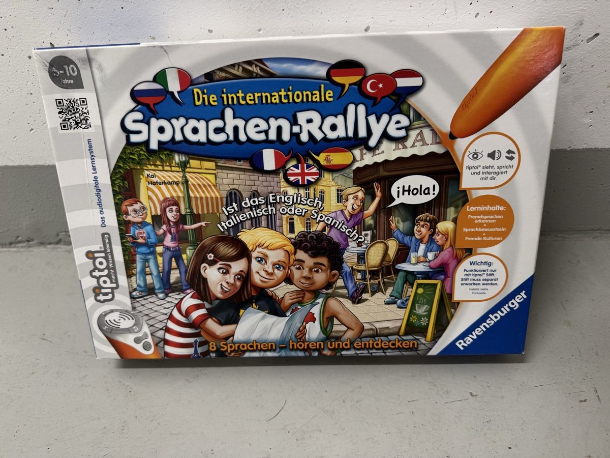 Ravensburger Spiele: Tiptoi Sprachen-Rallye, Ravensburger, neu – Neu und originalverpackt aus Langrickenbach von Sunshine18