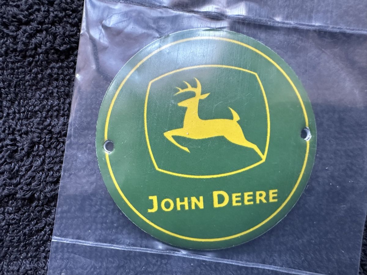 Insegne: John deere mini emailschild – Nuovo (secondo la descrizione) da Reinach AG venduto da rares75