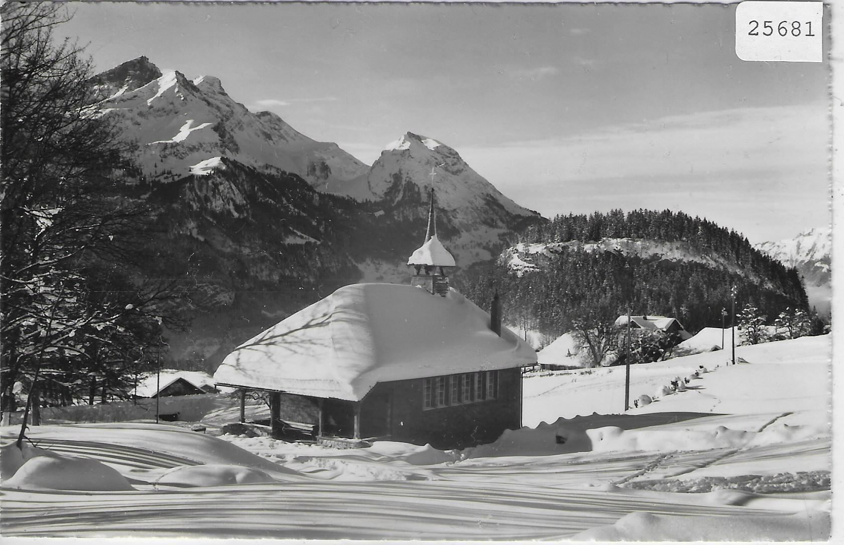 Ansichtskarten: Hohfluh - Brünig-Hasliberg im Winter – Antik aus Ettingen von Kartenplanet