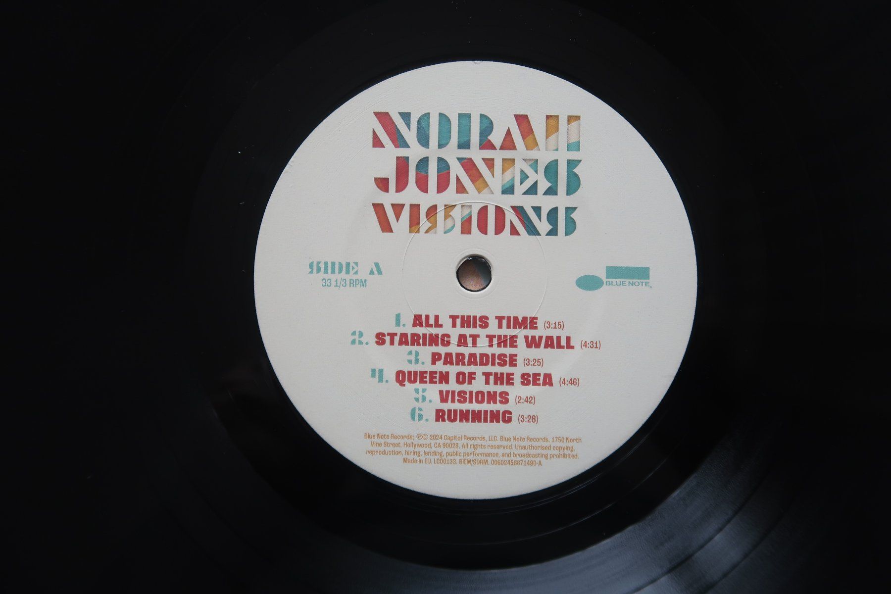 Schallplatten: NORAH JONES - VISIONS - VINYL LP – Gebraucht aus Basel von Patiscat 2