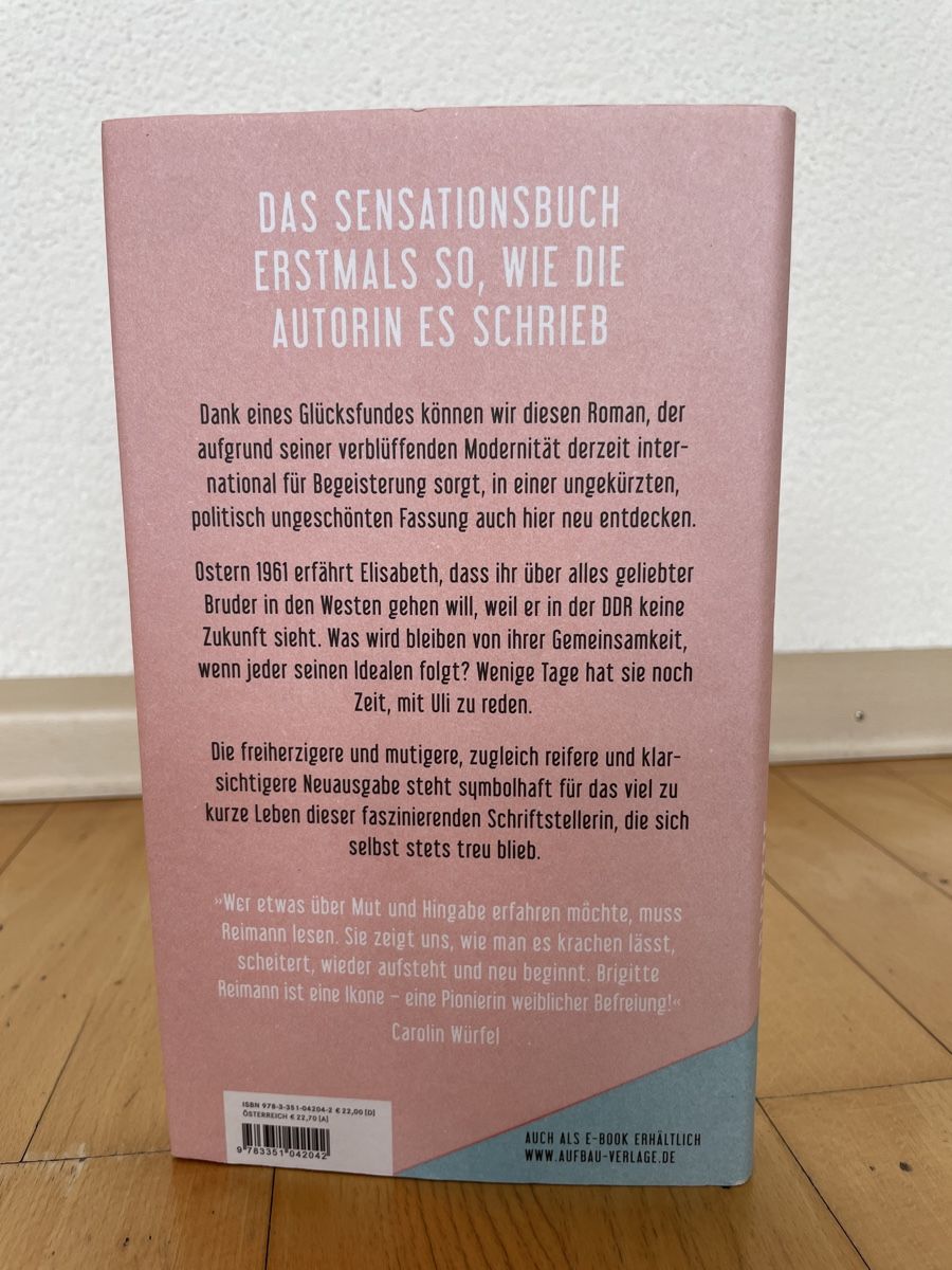 Libri: Brigitte Reimann: Die Geschwister – Usato da Münchenstein venduto da jan_5fyc 1