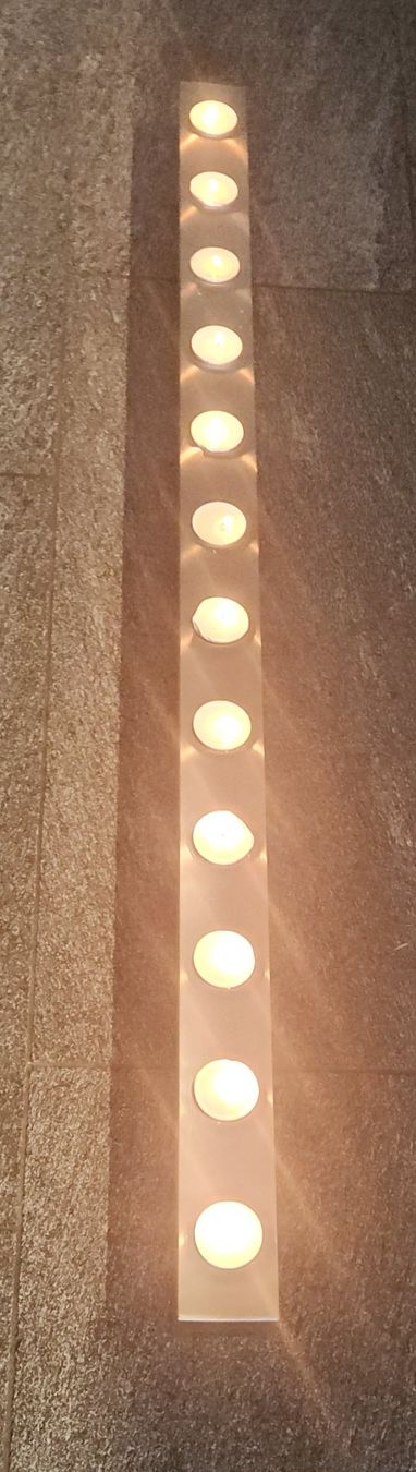 Kerzenständer: Teelichthalter aus Metall 109cm – Gebraucht aus Herrliberg von Dusty1961 4