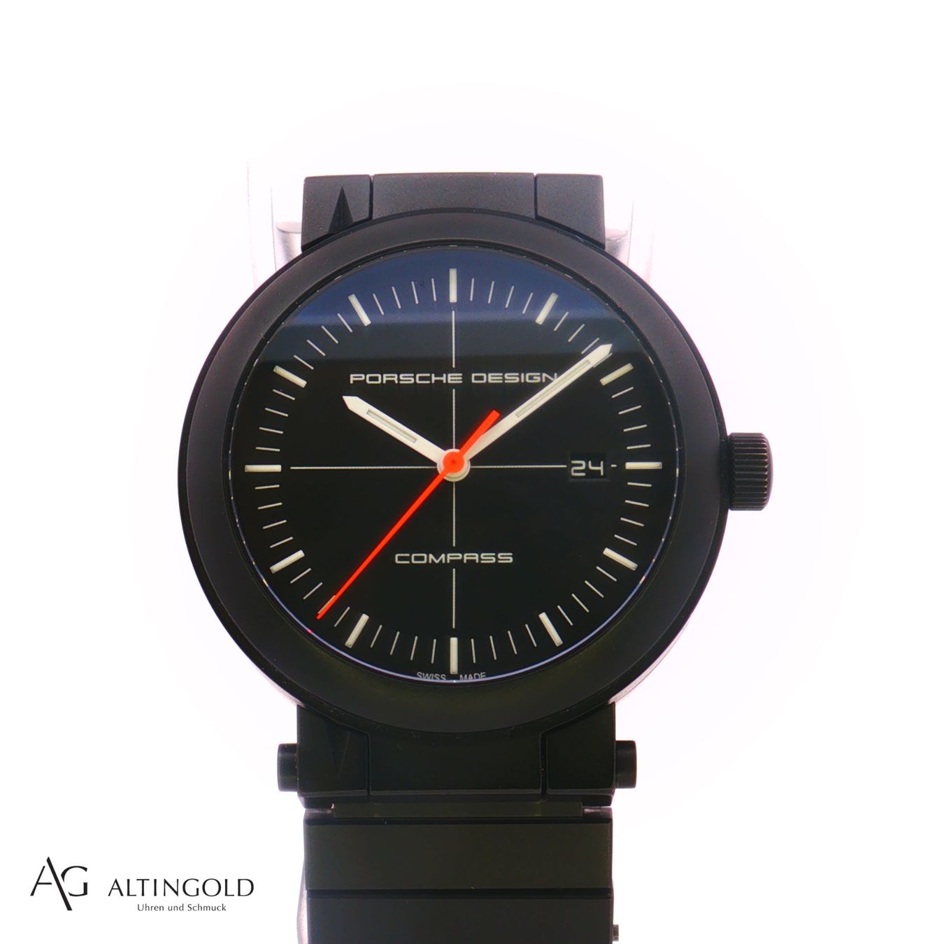 Porsche Orologi: PORSCHE DESIGN HERITAGE COMPASS 6520.13.41 LIMITED EDITION – Usato da St. Gallen venduto da Altingold