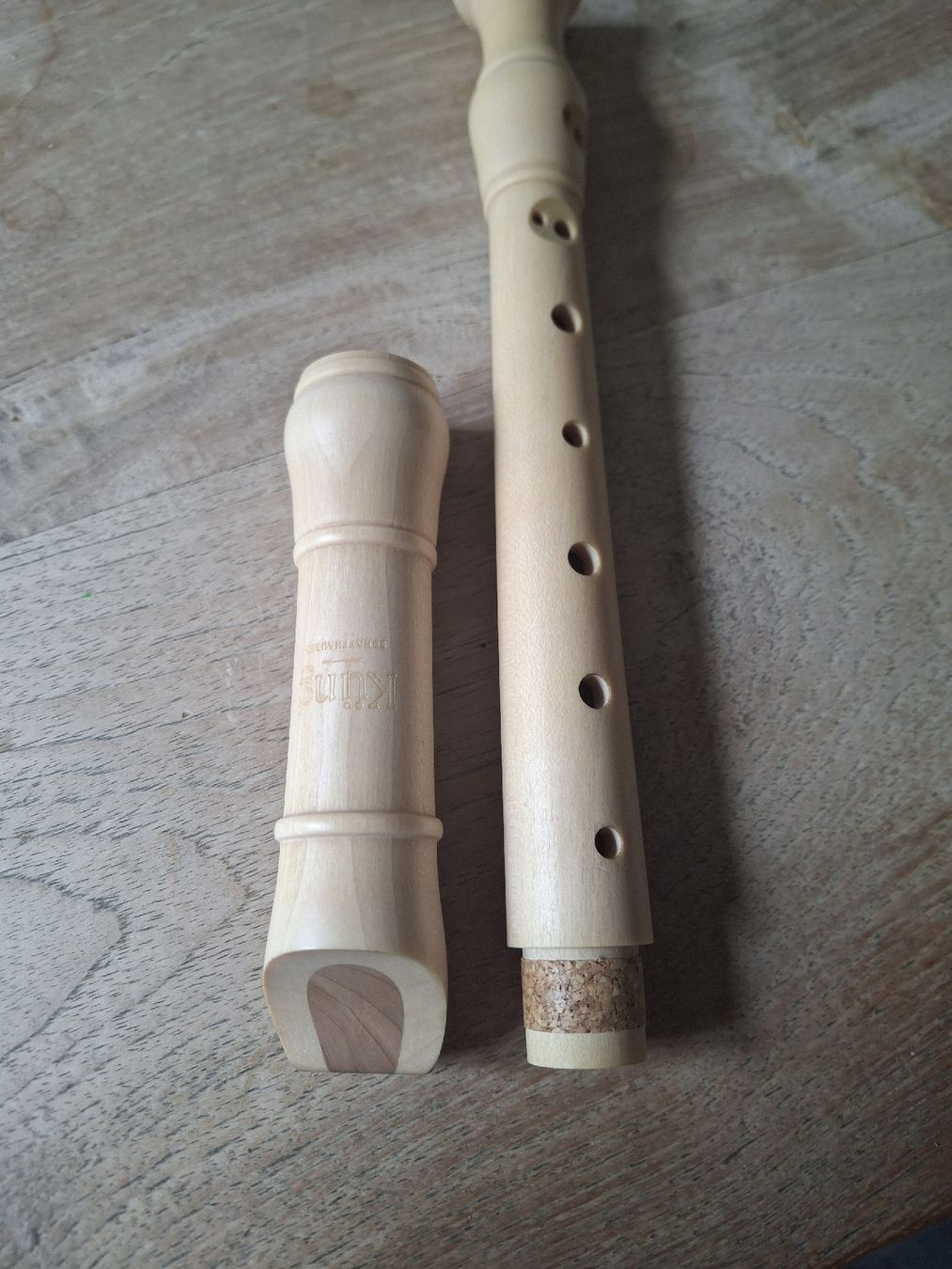 Strumenti musicali: Blockflöte beige, Küng Studio Sopran – Usato da Birsfelden venduto da kalanorek 1