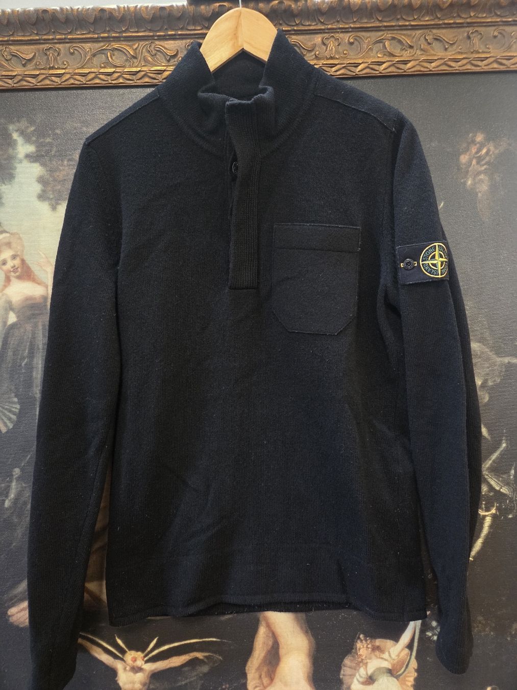 Stone Island Maglioni & Felpe: Stone Island Pullover Gr S Schwarz CHF 270 – Usato da Mellingen venduto da superwinter