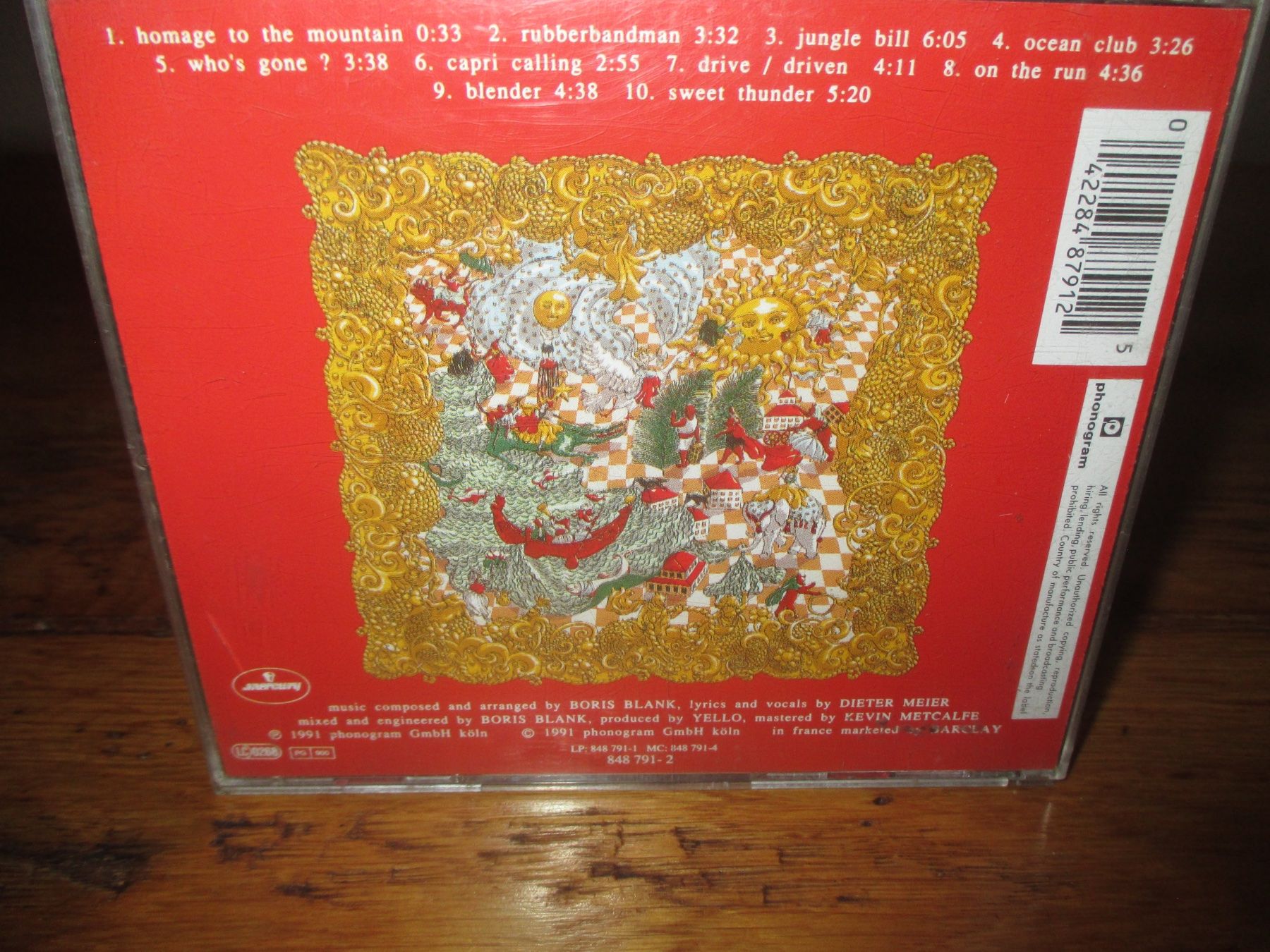 CD: YELLO Baby CD – Usato da Monthey venduto da blackcat45 2