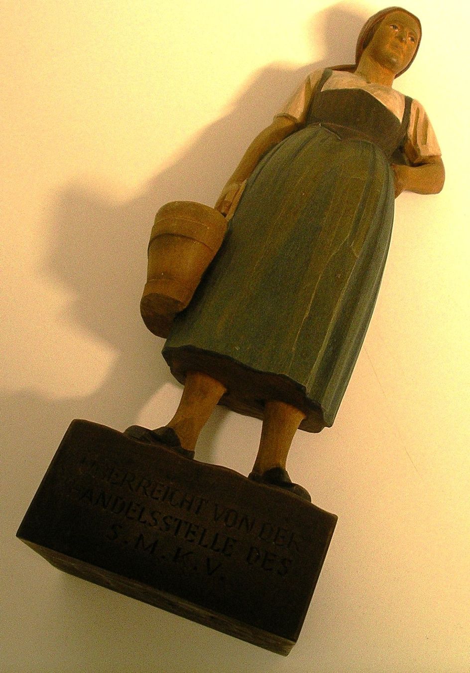 Statuette: Bauersfrau, Brienzer SCHnitzerei um 1940 – Usato da Oberhofen am Thunersee venduto da luuping99 7