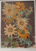 Aquarell Sonnenblumen
