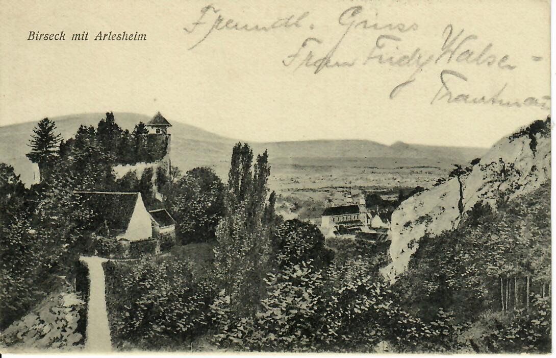 Ansichtskarten: Birseck mit Arlesheim 1907 – Gebraucht aus Hochdorf von Ziegel-16