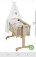 Babywiege aus Holz, Top Zustand, Inkl. Zubehör, günstig!