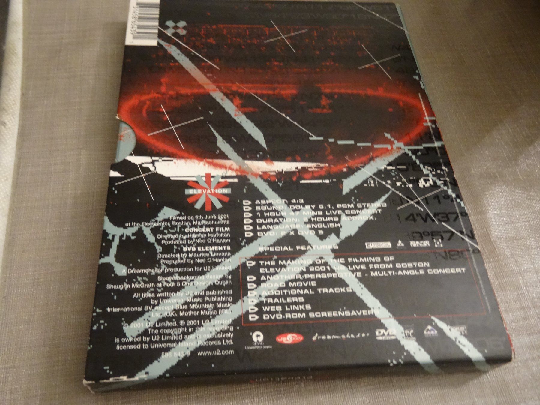 Tutti i DVDs: U2 - Elevation 2001: Live From Boston DVD – Usato da Olten venduto da Disc-Verkauf 1