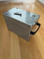 Cr-Stahl Geldbox mit Einwurfschlitz verschliessbar