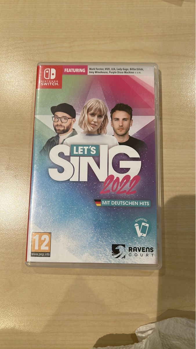 Nintendo Spiele: Nintendo Switch Spiel: Let's Sing 2022 - Deutsche Hits – Gebraucht aus Herisau von Renee30