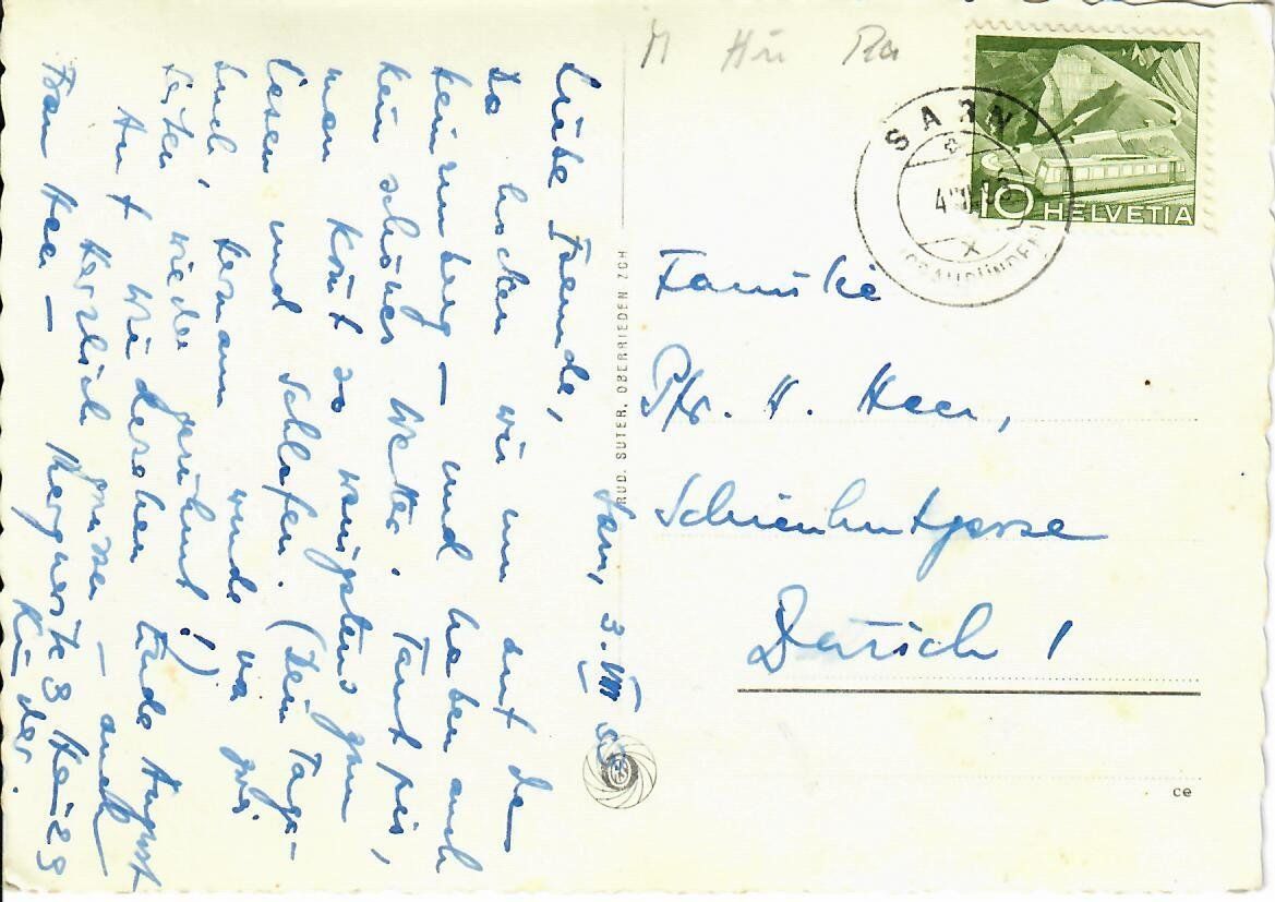 Cartoline postali: Sarn am Heinzenberg – Usato da Hochdorf venduto da Ziegel-16 1
