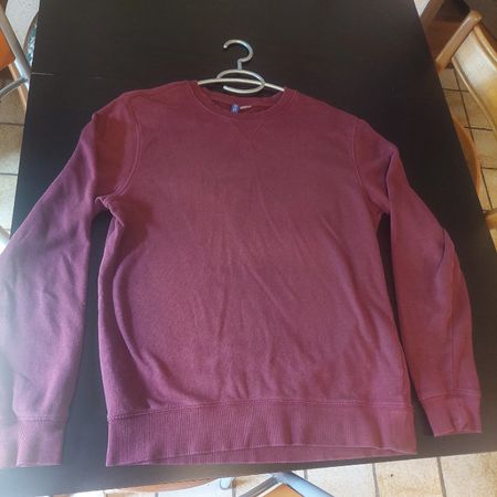 Pull bordeaux H&M, taille S comme Neuf