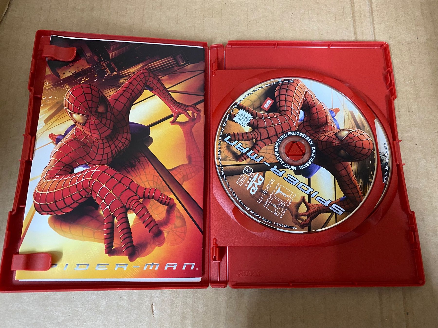 Tutti i DVDs: Spider-Man Marvel 2002 (DVD) – Usato da Eschlikon TG venduto da ArtRec 5