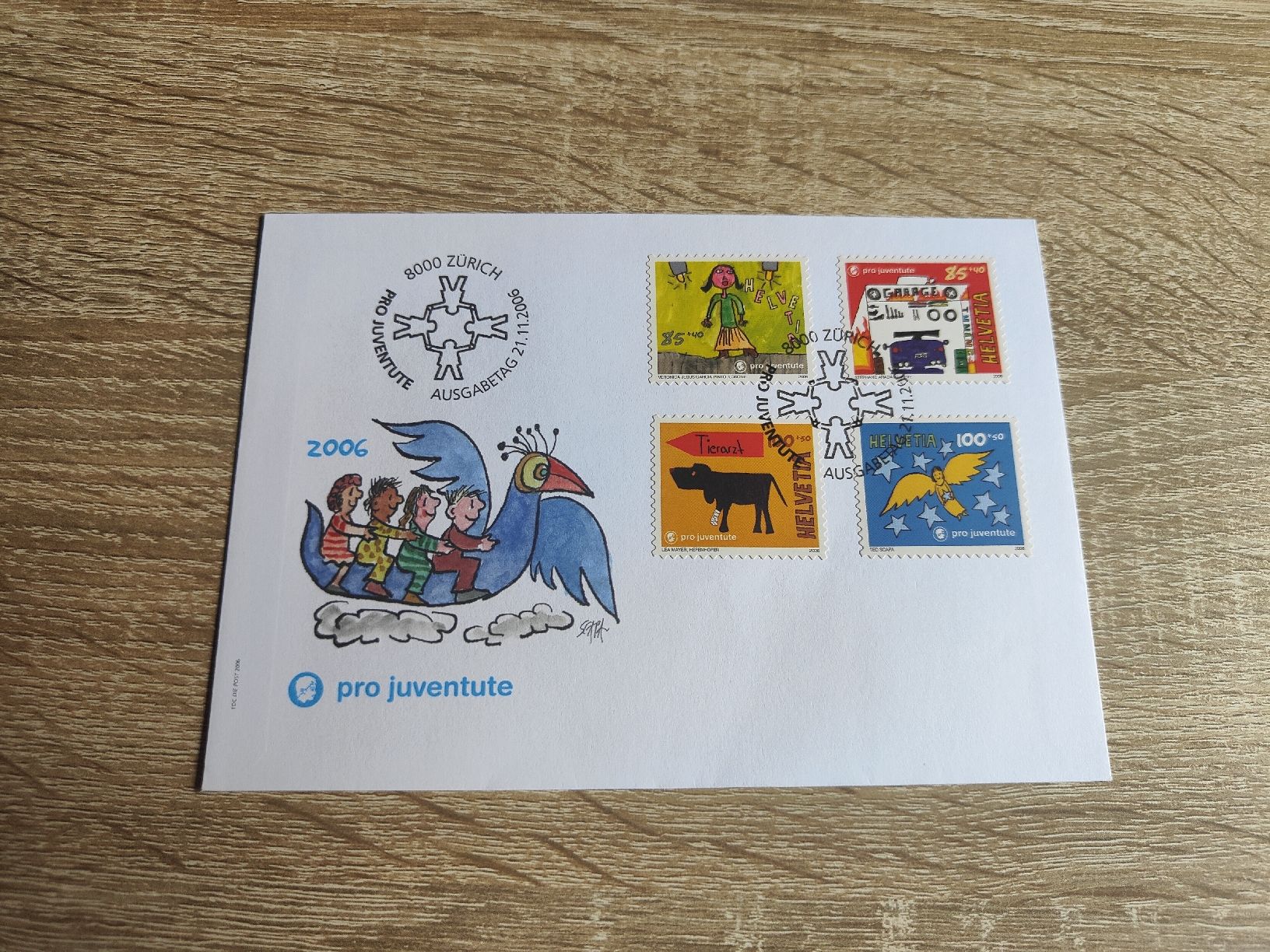 Tutti i francobolli: FDC Pro Juventute 2006 ET – Nuovo (secondo la descrizione) da Geneveys-Coffrane venduto da avena125